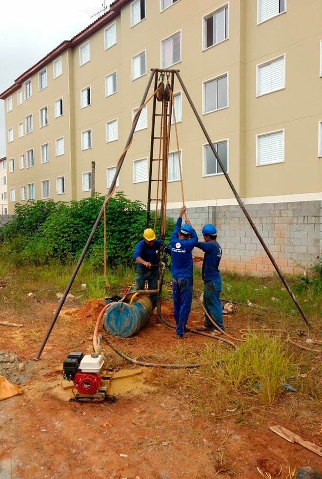 Sondagem de Solo para Construção